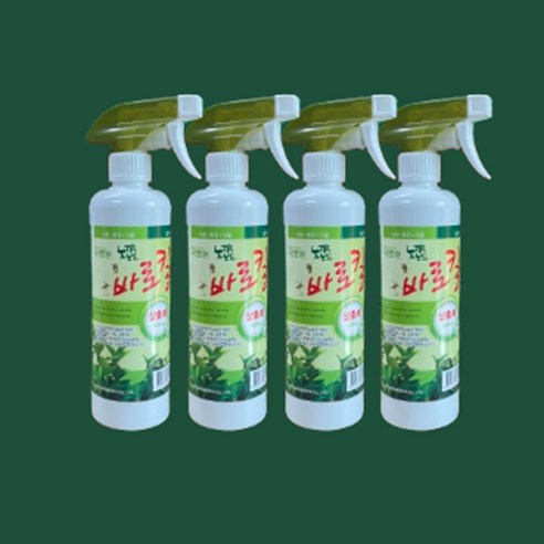 유림&꿈앤들 바로킬 화분살충제 노깍노진 화분벌레퇴치제 초파리퇴치제, 500ml, 4개