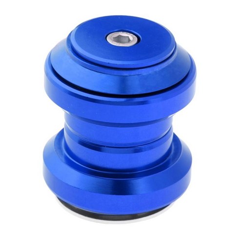 헤비 듀티 34mm 자전거 헤드셋 볼 헤드셋 사이클링 자전거 액세서리, 블루, 알루미늄