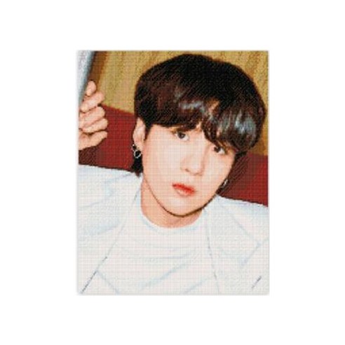 DIY 보석십자수 BTS 방탄소년단6 40x50, 시리즈6.SUGA