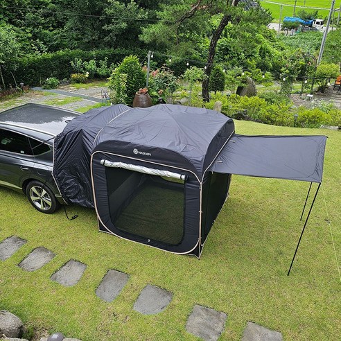 나스카피 큐브형 원터치 팝업 차박텐트, 아이보리