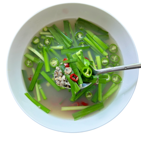 "오늘 아침 뭐 먹지?" 3분 만에 완성하는 섬진강 재첩국 레시피 공개! 섬진강재첩국