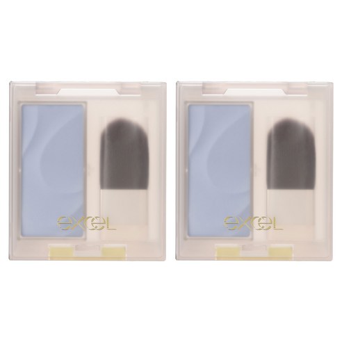 엑셀 excel 심리스 톤 블러셔 3g, 2개, SB01 시쇼어