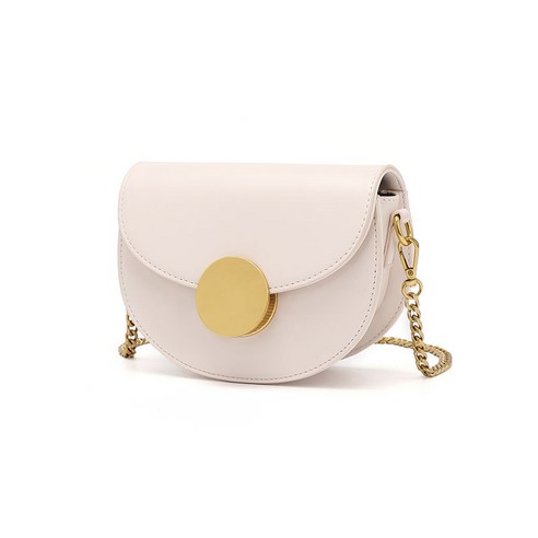 패션 체인 작은 가방 새로운 트렌디 모든 경기 Ins Crossbody 여성 가방 틈새 디자인 안장 가방