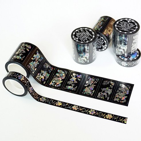 자개 테이프로 일상에 예술을 더하다