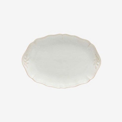 코스타노바 알렌테조 화이트 32cm 타원서빙접시
