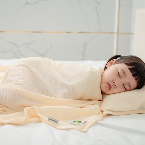 프랜대디 모기퇴치 여름 냉감 이불 블랭킷 담요, 아이보리