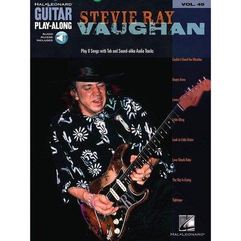 Stevie Ray Vaughan (Deluxe Guitar Play-Along) 스티비 레이 본 기타 악보집 (온라인 음원 포함) Hal Leonard 할 레오나드