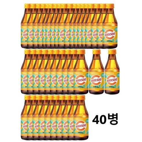 광동제약 비타500 아연Zinc, 180ml, 40개