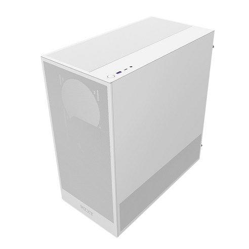 NZXT H5 Flow V2 매트 화이트: 아름다움과 성능의 완벽한 조화