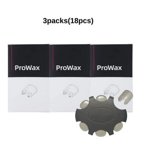 Oticon Prowax 일회용 왁스 가드 필터 ITC 보청기용 청각장애 2mm, 03 10packs(60pcs)