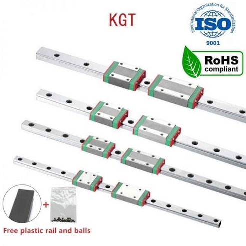 KGT MGN7H MGN9H MGN12H MGN15H RoHS L from100mm 1000mm 소형 선형 가이드 레일 슬라이드 캐리지 3D 프린터 부품 MGN12C CNC, CHINA, 200mm