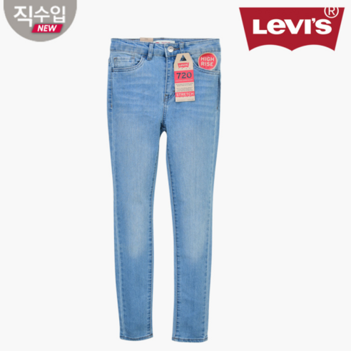 리바이스키즈 리바이스키즈 720 하이라이즈 슈퍼스키니 데님팬츠B VPS13APT91 (주니어)