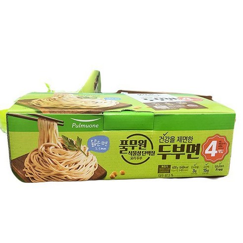풀무원 건강을 제면한 두부면 100g, 일반포장, 4개