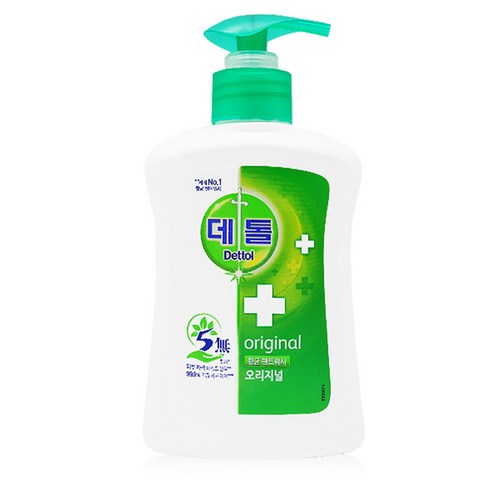데톨 핸드워시 오리지널 본품 250ml, 10개