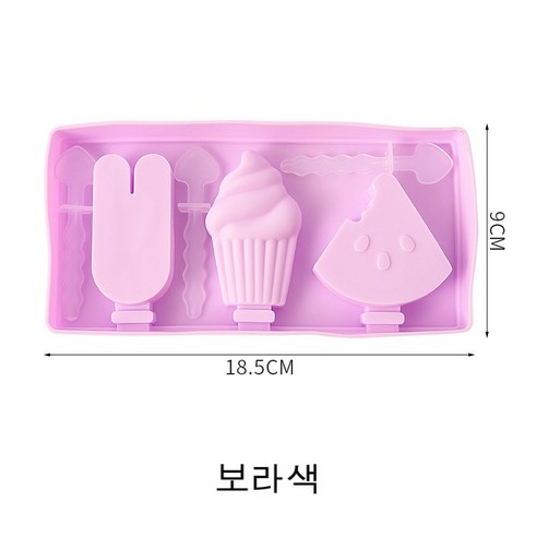 아이스크림 아이스크림 금형, {"규격":"자주색"}