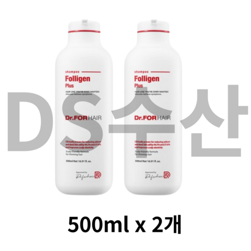 닥터포헤어 폴리젠 플러스 샴푸, 1500ml, 4세트