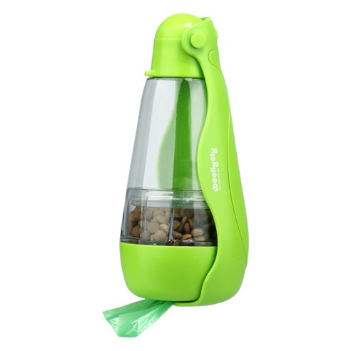 울리올리 휴대용 반려동물 멀티 보틀, 연두(Green), 1개