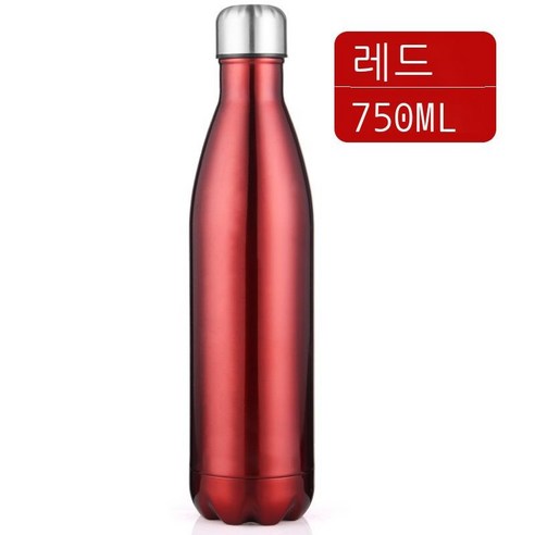 보온컵 이중운동 주전자병 304 스테인리스강 볼링컵, 라이트 와인 750ML, .