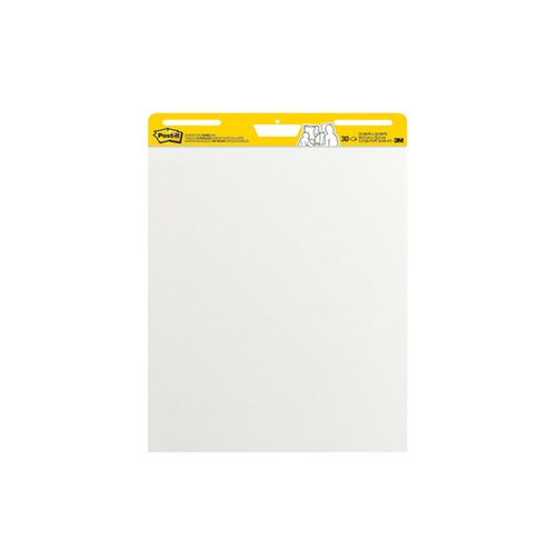 쓰리엠 이젤패드 63.5 x 76.2 cm, White 무지, 2개