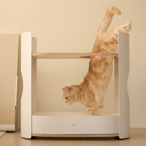 좁은 공간에도 냥이에게 행복을 선물하는 미니 캣타워
