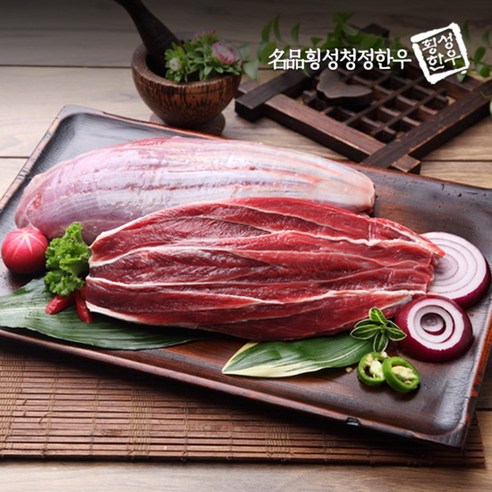 [명품횡성청정한우] [名品횡성청정한우]횡성한우 싱싱 장조림용 300g(1등급이상), 1개