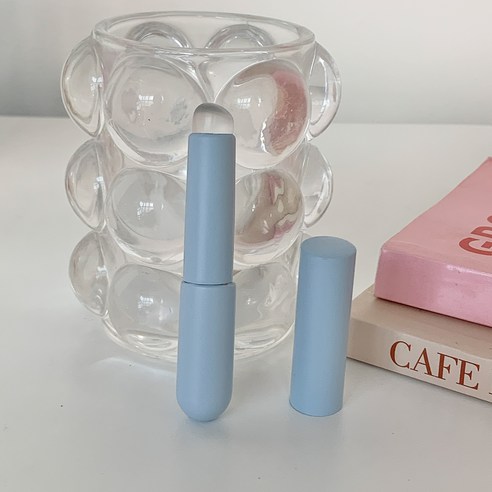 떨샵 오버립 립 브러쉬 입술 실리콘브러쉬 핑거팁브러쉬, 1개, 03.파스텔실리콘_블루