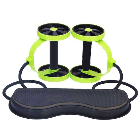 터치온리 저소음 전신단련 AB슬라이드 복근 코어 홈트레이닝 전신 강화, 그린