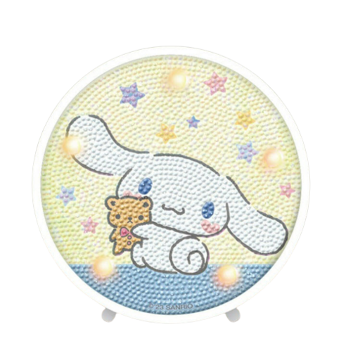 보석십자수 시나모롤 일상 무드등 DIY키트 BSM-004, 혼합색상, 1개