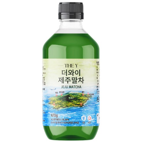 더와이 제주말차원액 PET, 1개, 470g