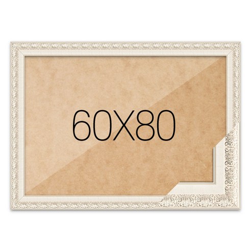 퍼즐액자 60x80 고급형 매트화이트, 단품