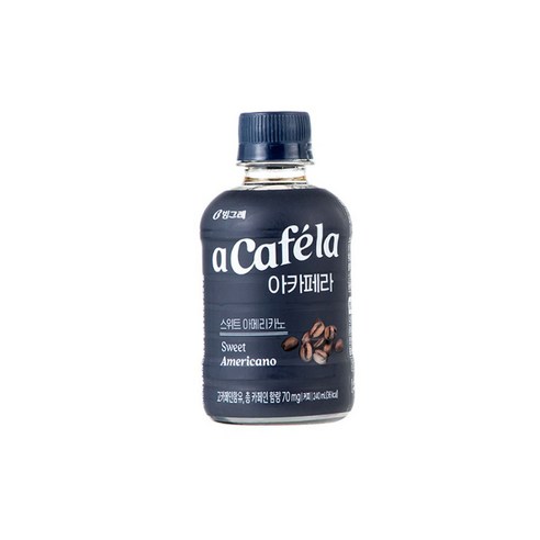 빙그레 아카페라 스위트아메리카노, 240ml, 40개