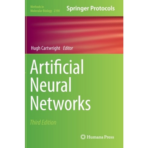 (영문도서) Artificial Neural Networks Hardcover, Humana, English, 9781071608258