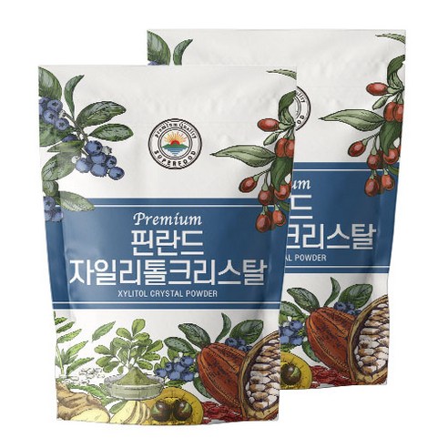 해나식품 핀란드 자일리톨 크리스탈, 1kg, 1개, 1kg