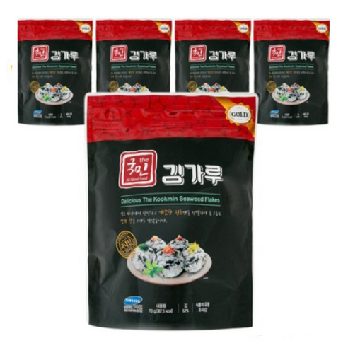 더국민 김가루 골드 70g x 5개