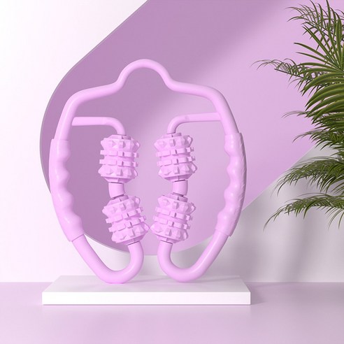 종아리 다리 마사지 롤러, 보라, 1개