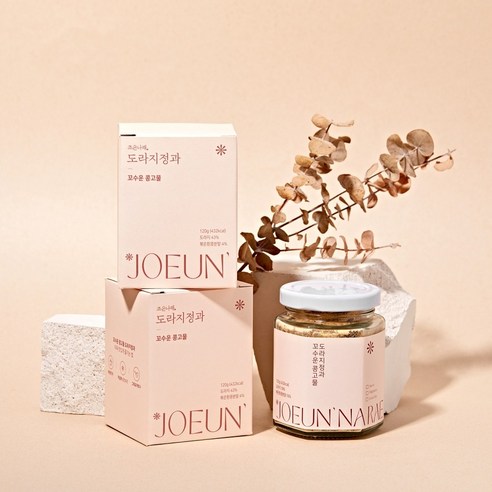 칼칼한 목, 달콤한 콩고물 도라지정과로 건강하게 관리하세요!