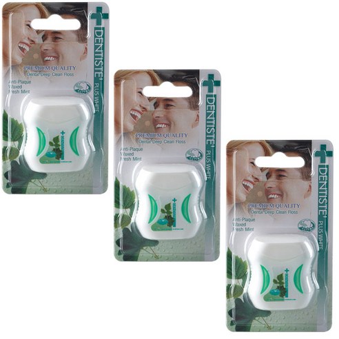 칫솔질만으론 부족하다 느낀다면? 덴티스테 치실 솔직 사용 후기 덴티스테치실