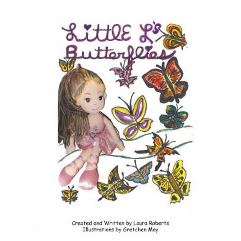 (영문도서) Little L''s Butterflies Hardcover, Laura Roberts, English, 9780578435091