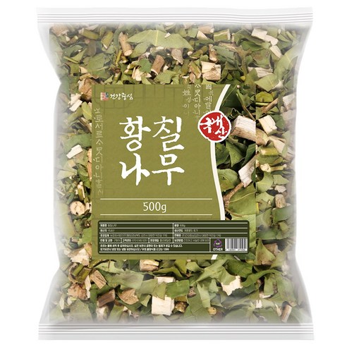 숲의 향기를 담은 건강, 국내산 말린 황칠나무 잎 가지 황칠나무