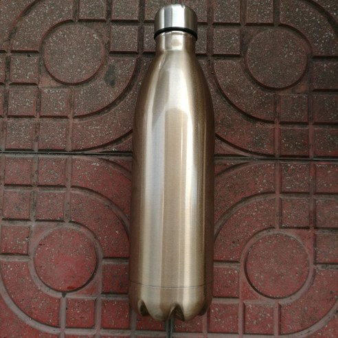 보온컵 이중운동 주전자병 304 스테인리스강 볼링컵, 라이트 골드 1000ML, .