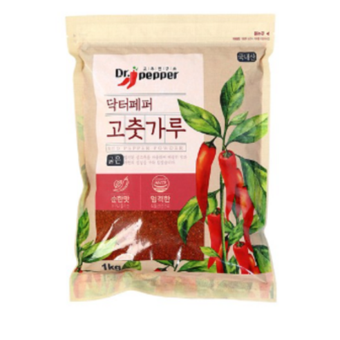 닥터페퍼 굵은 고춧가루, 1kg, 1개 고추가루1kg국산 Best Top5