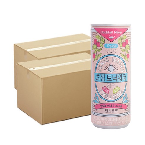 부르르 제로사이다 250ml 30캔 2박스(총60캔), 60개