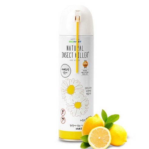 바이오미스트 내츄럴 인섹트 킬라 살충제 레몬향, 500ml, 2개