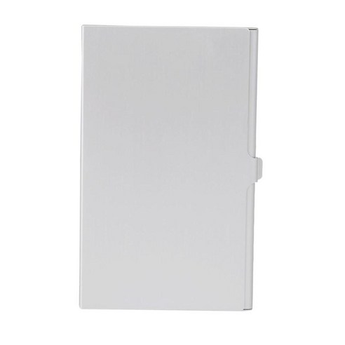 SD 마이크로 SDXC SDHC CF(컴팩트 플래시) TF 및 NS 게임 카드용 보호 알루미늄 메모리 카드 케이스 SD 카드 홀더 운반, 마이크로 SD 8 개 + SD 1 개, 은, 합금 알루미늄