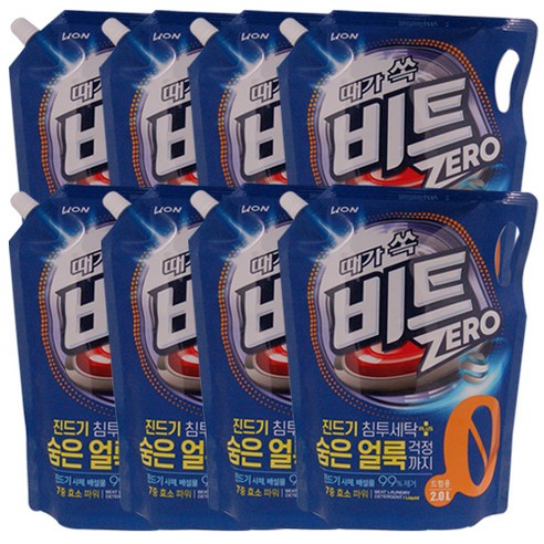 비트 액체세제 리필형 2L 드럼용 액상세제, 40개