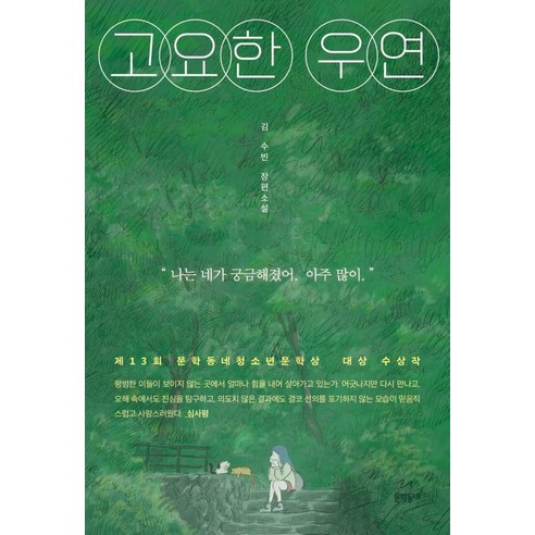 고요한 우연 - 제13회 문학동네청소년문학상 대상 수상작, 문학동네, 김수빈