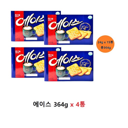 해태제과 에이스, 364g, 4개