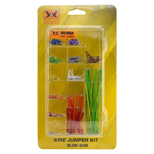 WJW-60B 점퍼와이어 키트 점퍼선 점퍼핀 연결핀 브레드보드용 Wire Jumper Kit Best Top5