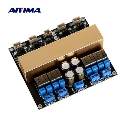 AIYIMA TPA3255 4채널 디지털클래스 D 파워앰프 315W 미니 AMP 홈시어터 DIY 사운드스피커 앰프 오디오보드, 앰프 오디오 보드