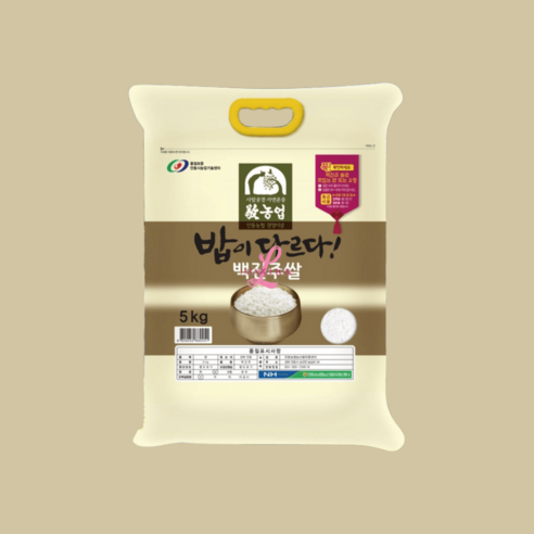 안동농협 백진주쌀 5kg 당일도정 23년 햅쌀, 백진주 5kg, 1개